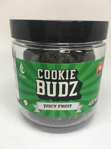 - Juicy Fruit Cookie Buds By Happy Edibles 400mg