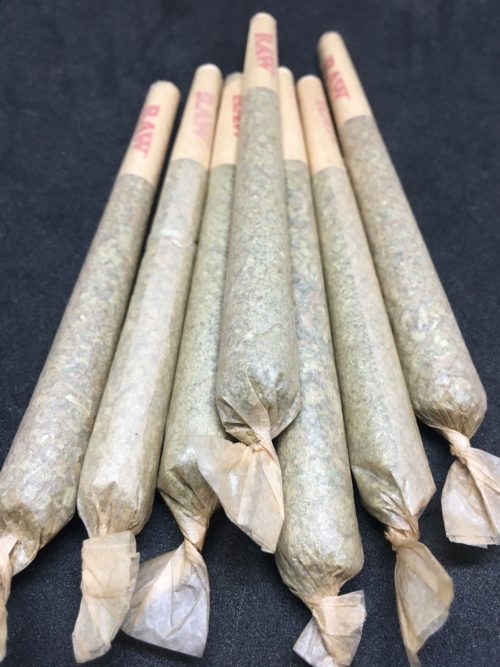 preroll scaled - 5 LARGE PRE ROLLS (1.2g each)
