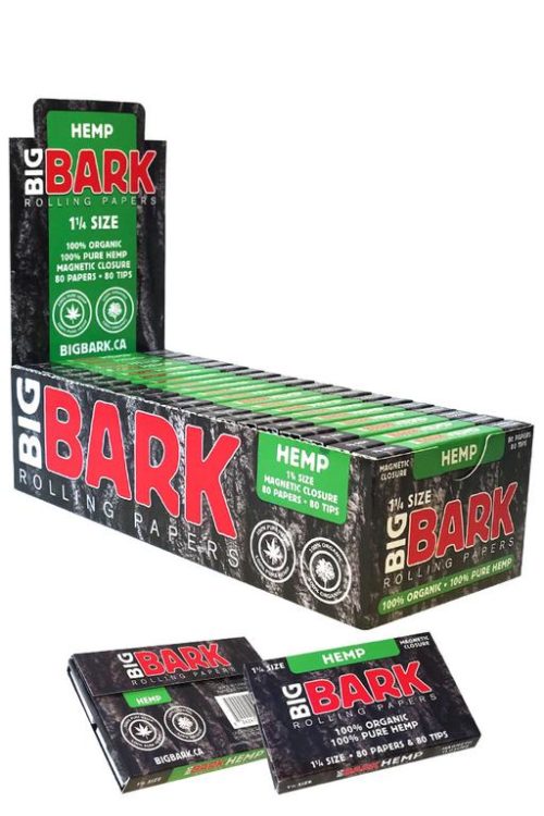 bigbark hemp 1 - Big Bark 1 1/4 100% Pure Hemp 100% Organic Rated #1 On The Market