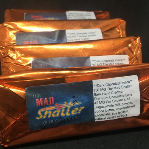 dark chocolate indica 1 scaled - The Mad Shatter Bars 750Mg Dark Chocolate Indica