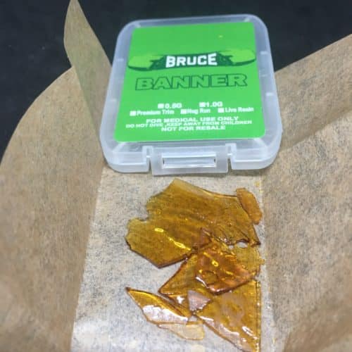 bruce banner shatter JPG scaled - Bruce Banner Premium Shatter Sativa Leaning Hybrid Weed Delivery Toronto - Cannabis Delivery Toronto - Marijuana Delivery Toronto - Weed Edibles Delivery Toronto - Kush Delivery Toronto - Same Day Weed Delivery in Toronto - 24/7 Weed Delivery Toronto - Hash Delivery Toronto - We are Kind Flowers - Premium Cannabis Delivery in Toronto with over 200 menu items. We’re an experienced weed delivery in Toronto and we deliver all orders in a smell-proof, discreet package straight to your door. Proudly Canadian and happy to always serve you. We offer same day weed delivery toronto, cannabis delivery toronto, kush delivery toronto, edibles weed delivery toronto, hash delivery toronto, 24/7 weed delivery toronto, weed online delivery toronto