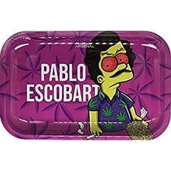 pablo escobart smoke arsenal - Smoke Arsenal Medium Rolling Tray Pablo Escobart Style