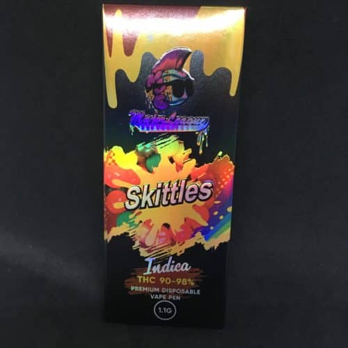 skittles major league scaled - Major League 1.1G Premium Disposable Pens Skittles (Indica)