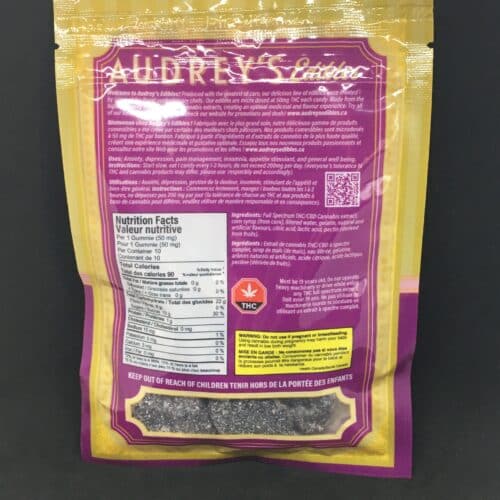 audreys back berries scaled - Audrey's Berry Of Provence 500mg Craft Gummies