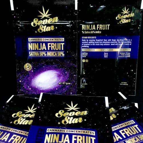 ninja fruit seven bunch scaled - Seven Star Shatter Ninja Fruit Hybrid