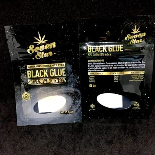 black glue seven star 1 scaled - Seven Star Shatter Black Glue Indica