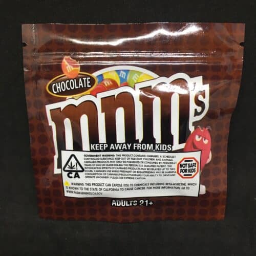 mm600mg back scaled - Infused 600mg M&Ms Edible Regular Milk Chocolate