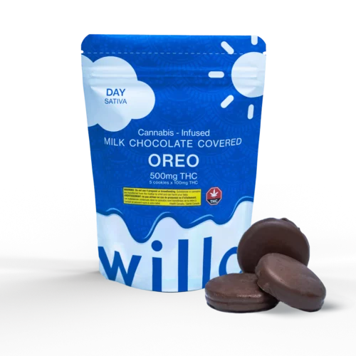 willo Oreo - 500mg THC Milk Chocolate Covered Oreos - (Day)