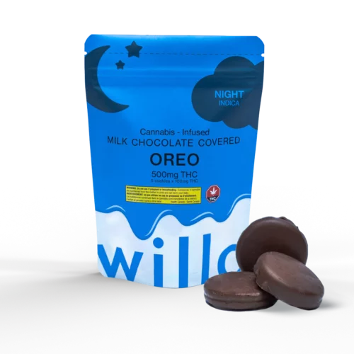 willo Oreo - 500mg THC Milk Chocolate Covered Oreos - (Night)