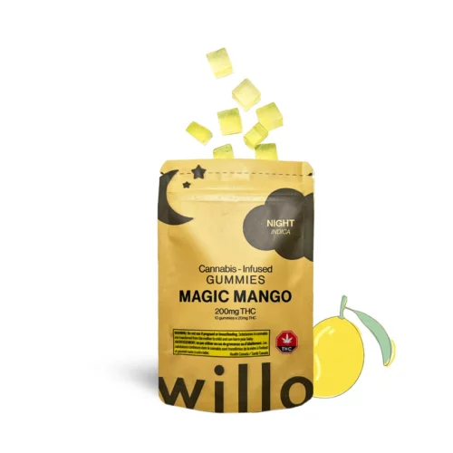 willo magic THC - Willo Gummies 200mg THC Magic Mango (Night)