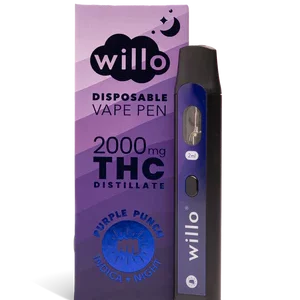 willo 2000mg vape pen purple punch 300x.png - Weed Delivery Toronto | Cannabis Dispensary | Kind Flowers