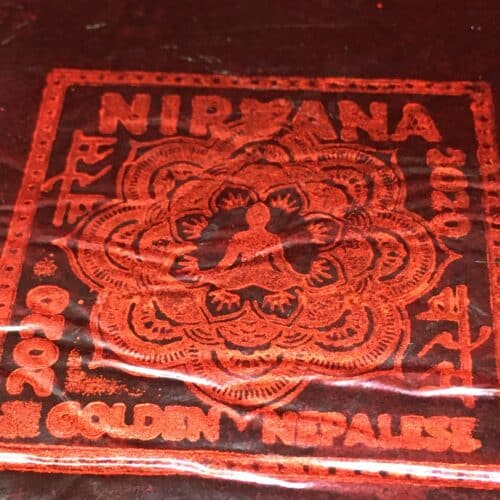 nirvana hash scaled - Nirvana Golden Nepalese 2020 Red Wrap (Super Rare Import)
