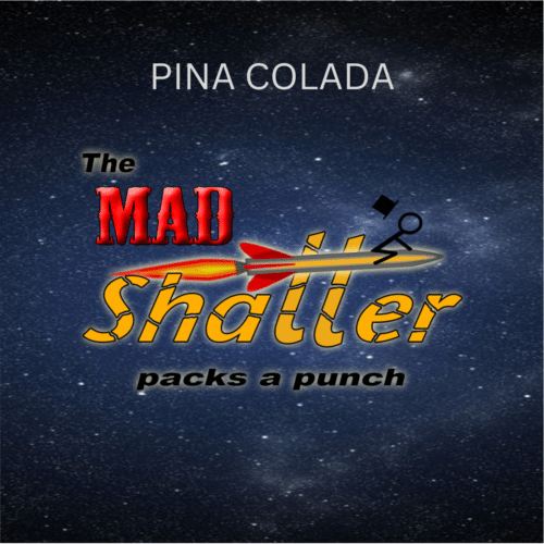 Pina colada lolly - The Mad Shatter Pina Colada Lollies 100mg THC Indica
