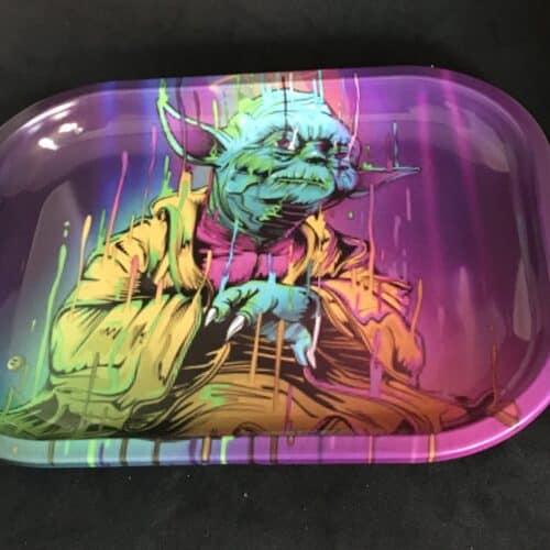 mini tray yoda scaled - Rolling Mini Tray Assorted Styles ( See pictures below 5 Styles)