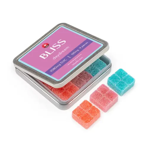 bliss product daydream 1080 angle - Bliss Daydream Gummies - 1080mgTHC