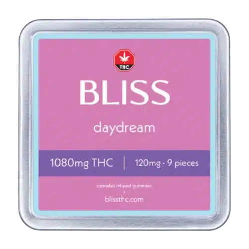 bliss tin 1080 day dream - Bliss Daydream Gummies - 1080mgTHC