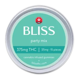 bliss tin 375 party mix - Weed Delivery Toronto | Cannabis Dispensary | Kind Flowers