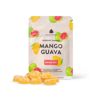 mango guava buudabomb gummies - Weed Delivery Toronto | Cannabis Dispensary | Kind Flowers