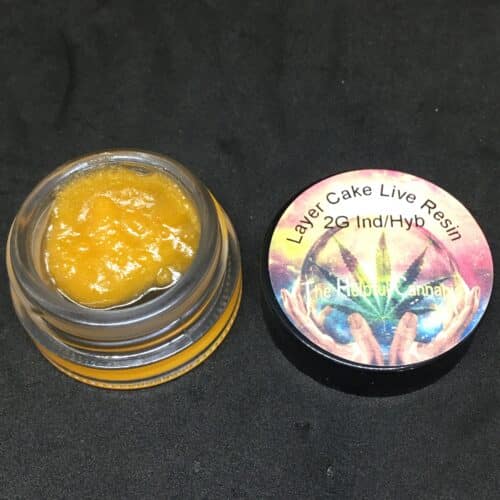 layer cake live resin scaled - Layer Cake Craft Live Resin (FSE) Indica Leaning Hybrid (Sold By 2G)