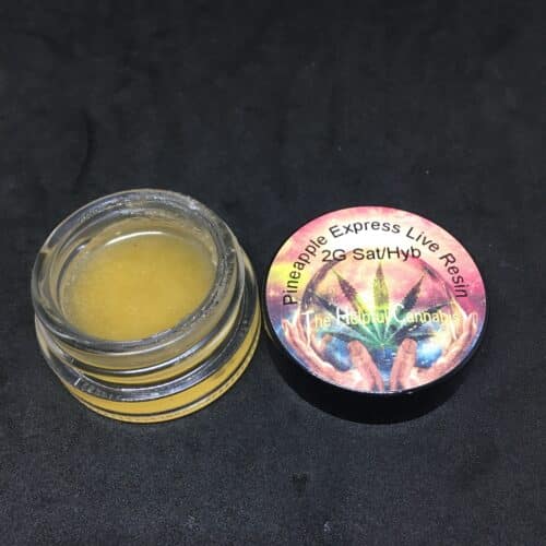 pineapple express live resin scaled - Pineapple Express Craft Live Resin (FSE) Sativa Leaning Hybrid (Sold By 2G)